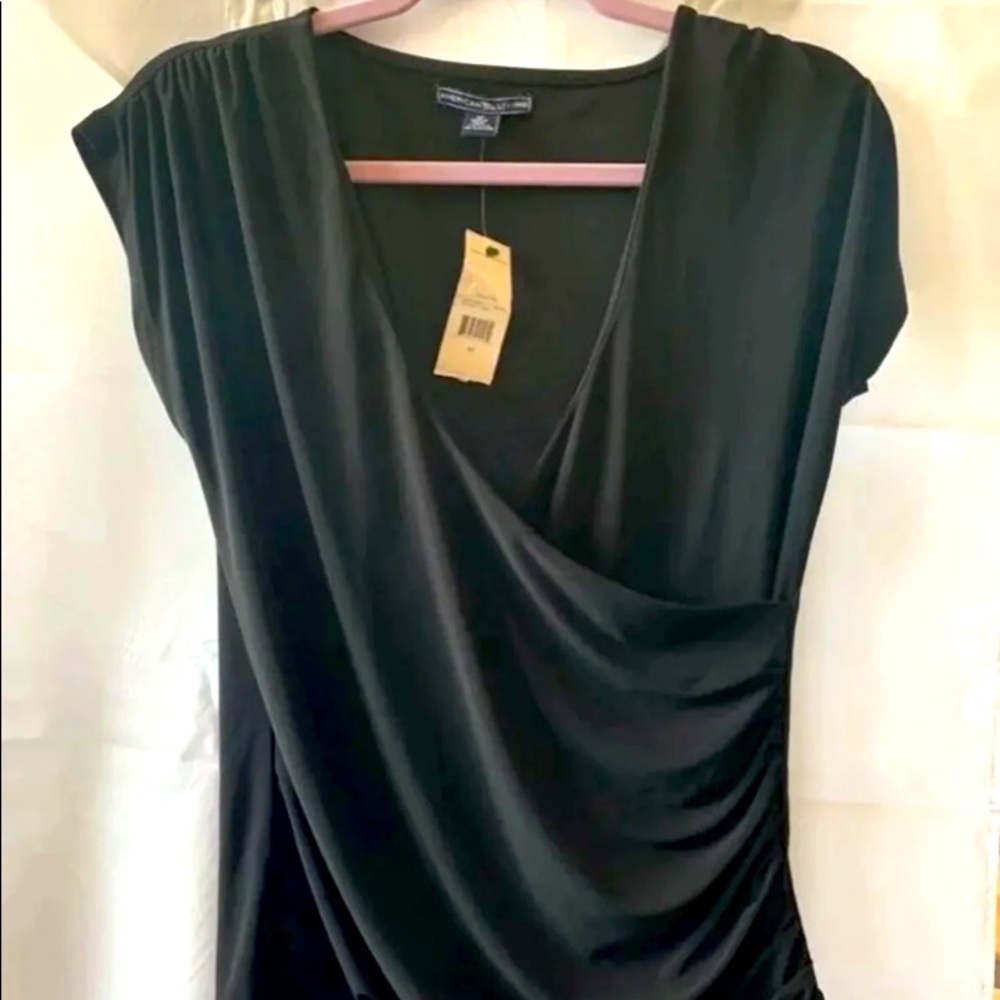 🔴 Simple wrap style shirt